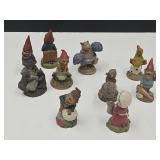 Tom Clark 10 Small Gnomes & Animals: Duck, Hippo +