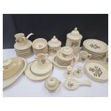 Pfaltzgraff Canister Cookie Jar & Dishes