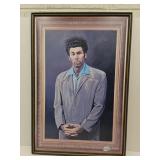 Cosmo Kramer Seinfeld Character Print 25"w