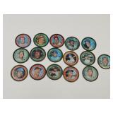 16 Topps 1971 Baseball Coins