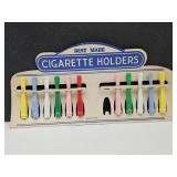 VTG 1950s Tack Up Cigarette Holder Display