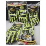 5 Pr Ringers Gloves 297 Kevloc Sz L