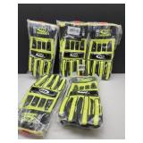 5 Pr Ringers Gloves Roughneck Sz XL