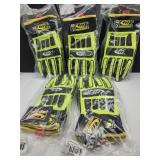 5 Pr Ringers Gloves 297G-12 Sz XXL