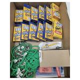 Lot White Chalk, Lanyards, & Lg Eraser