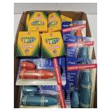 Lot Crayola Crayons & Crayon Sharpeners
