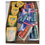 Lot Crayola Crayons & Crayon Sharpeners
