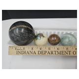 4 Marble Balls See Size