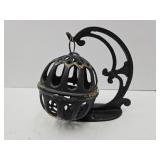 Cast Iron String Holder With Stand Approx 6"h