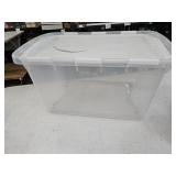 Clear 48 Qt Sterilite Tote
