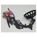 Cast Iron Oil Lamp Wall Bracket