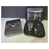 New 9" Drone w Dual Cameras & 4 Batteries