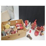 Lot Of Firemen Christmas Items