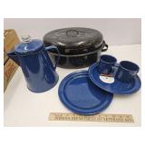 Graniteware Camping Dishes & Roaster