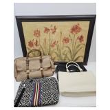 Laptop Bags 16 to 21" w Vera Bradley& Wall Decor