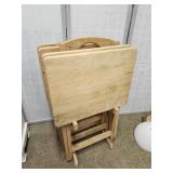 TV  Table Tray Set Needs Painted