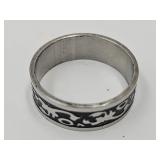 Stainless Steel Ring Sz 9