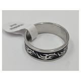 Stainless Steel Ring Sz 10