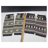 2 Pairs Of UGG Leg Warmers