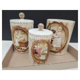 VTG Sears & Roebuck Canisters. Some W Lid