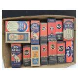 Lot Of VTG RCA Rayathon, Ken Rad Radio Tubes
