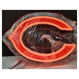 New Chicago Bears LED Sign 14" x 10"