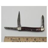 Case XX USA 3 Blade Pocket Knife #6318HE