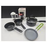 1 Cup Coffee Maker, Sauce Pans Grand Gourmet +