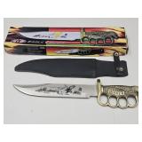 Eagle Bowie Knife W Box