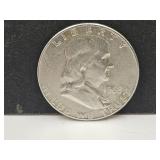 1963 Franklin Silver Half Dollar Coin