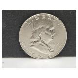 1963 Franklin Silver Half Dollar Coin