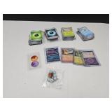Lot Of Pokemon Cards & Dice