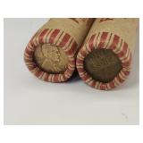 2 Rolls Wheat Penny Coins