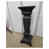Large 10" x 35" high Plaster Plant Stand