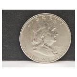 1949 Franklin Silver Half Dollar Coin