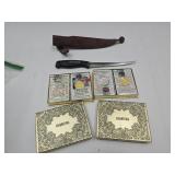 Normark Fillet Knife & Bridge Cards