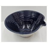 Local Muncie Pottery J. Peterson Batter Bowl 9.5 W