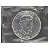 Sealed 1 Ounce Candle Silver $5 Dollar Coin