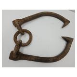 Primitive Cast Iron Ice Tongs