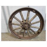 1 Primitive Model T Ford Wheel 22" w