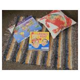 Throw Rug, Pillow, Puzzle & Game