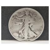 1941 Silver Waling Liberty Half Dollar