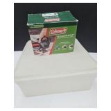Coleman Quickpump & Tupperware