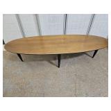 Mid Century Modern Mersman Surfboard Table 60 x15"