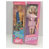 NIB  Tropical Splash Ken & Party Pink Barbie