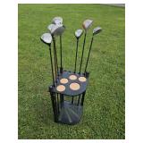Lot Golf Clubs w Stand  Calloway, Vectra ++ &