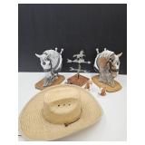 Horse Collection, Cowboy Hat, Shakers +