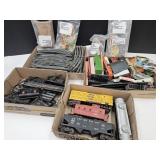 Large Lot Of Train Tracks And Accessories