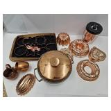 Copper Home Decor, Ice Bucket, Cookie Cutter +