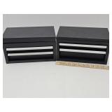 2 Tabletop 11" W Tool Boxes